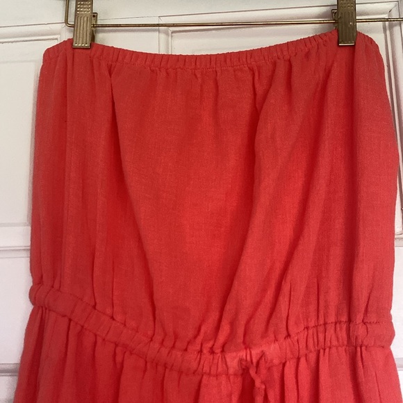 Strapless J Crew Maxi Dress - Picture 3 of 5